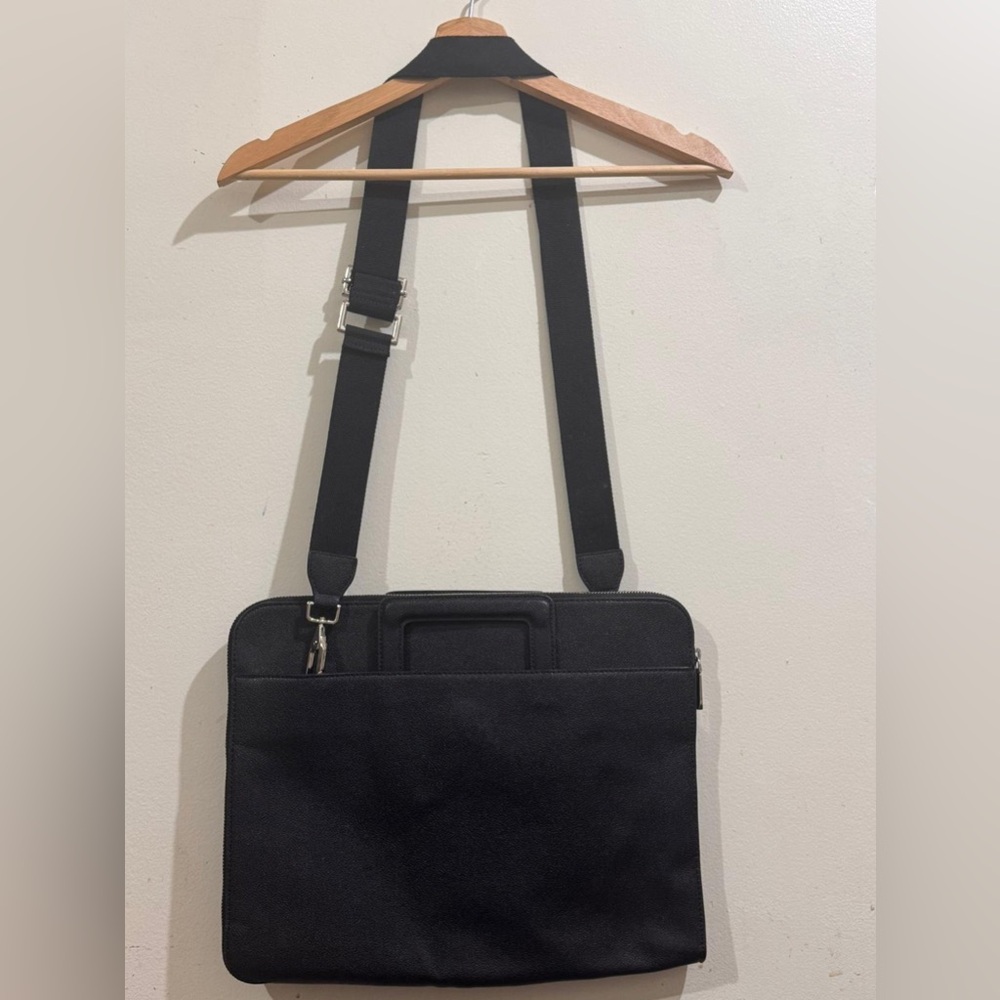CHARLES & KEITH Black Professional Laptop Bag with Adjustable Straps